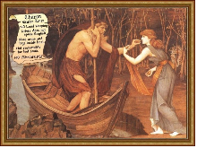 Charon et Psyché (Spencer Stanhope et quelques ajouts humoristiques d’un
internaute)