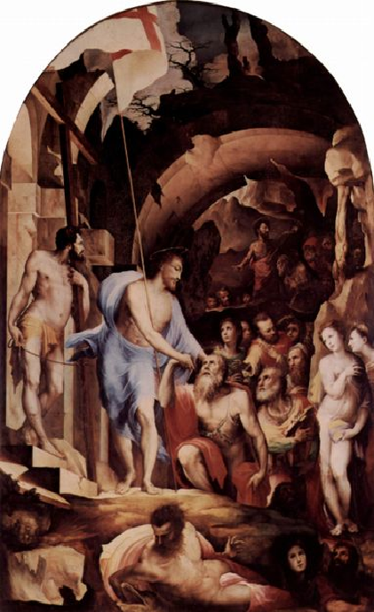 Domenico Beccafumi (1486-1551), Jesus dans les limbes Domenico Beccafumi (1486-1551), Jesus dans les limbes
